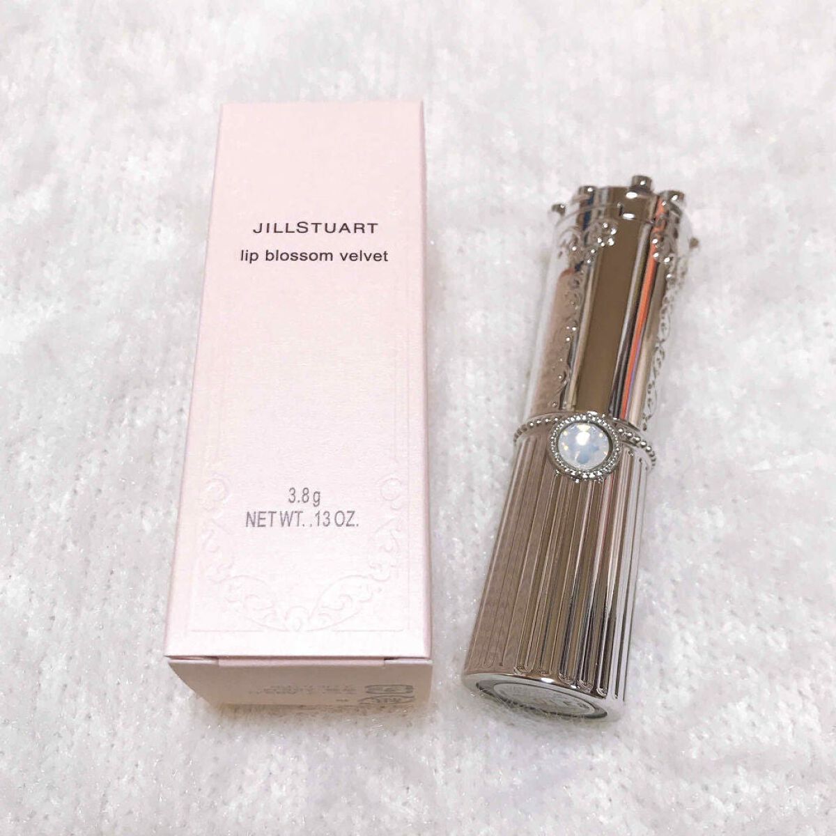 ジルスチュアート リップブロッサム ベルベット 01 romantic camellia