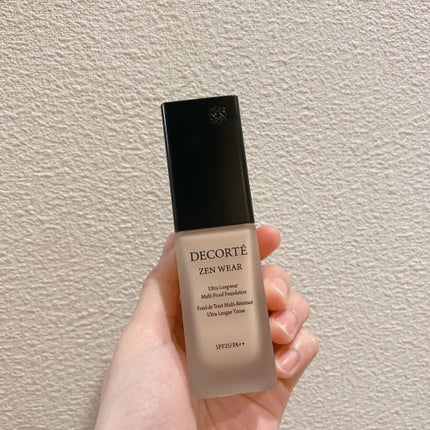 ゼン ウェア フルイド/DECORTÉ/リキッドファンデーションを使ったクチコミ(1枚目)