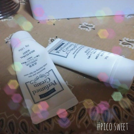 パフュームドクリーム/DAISO/ハンドクリームを使ったクチコミ(1枚目)