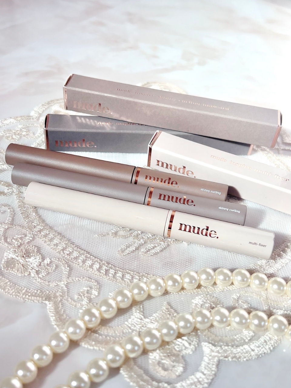 インスパイアマルチフィクサーマスカラ/mude./マスカラ下地を使ったクチコミ（2枚目）