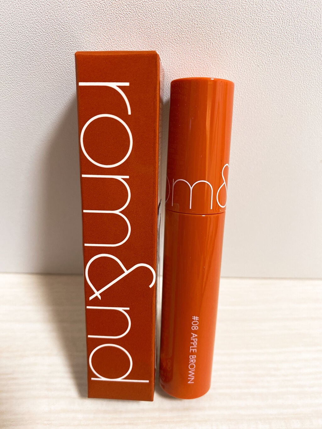 ジューシーラスティングティント/rom&nd/リップティントを使ったクチコミ(1枚目)