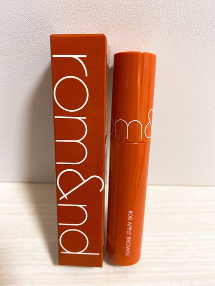 ジューシーラスティングティント/rom&nd/リップティントを使ったクチコミ(1枚目)