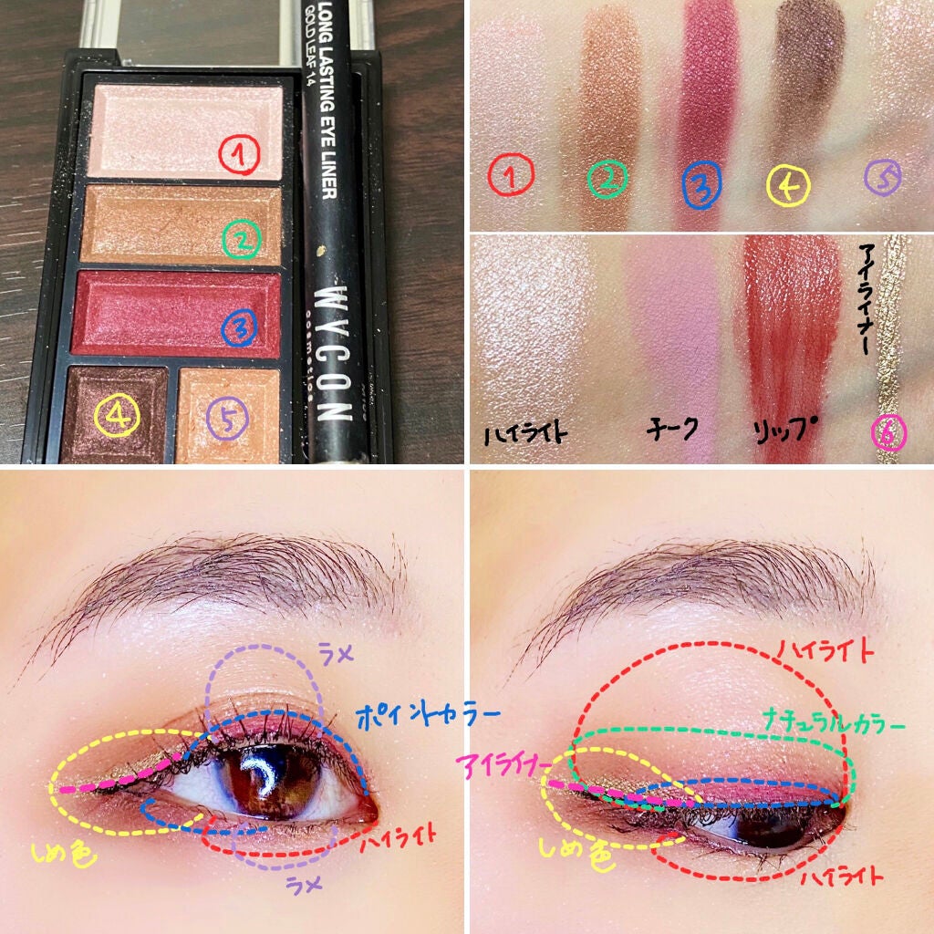 ショコラスウィート アイズ/リンメル ロンドン/アイシャドウパレットを使ったクチコミ(5枚目)