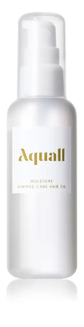 Aquall モイスチャーダメージケア ヘアオイル ［クリスタルエディション］ ピオニー＆ピーチの香り　