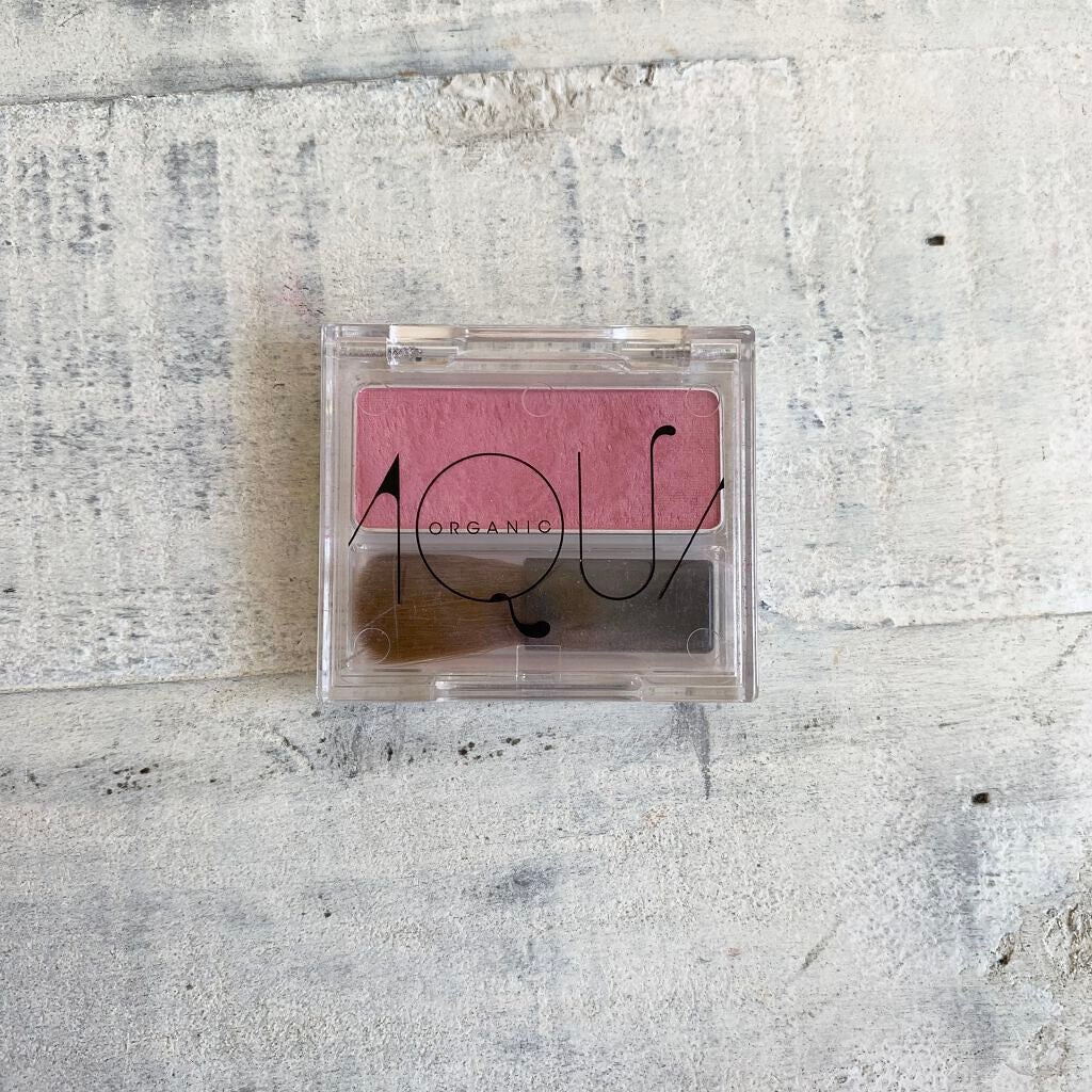 オーガニックプレストチーク/アクア・アクア/パウダーチークを使ったクチコミ(1枚目)