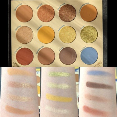 Limoncello Eyeshadow Palette/ColourPop/アイシャドウパレットを使ったクチコミ（2枚目）