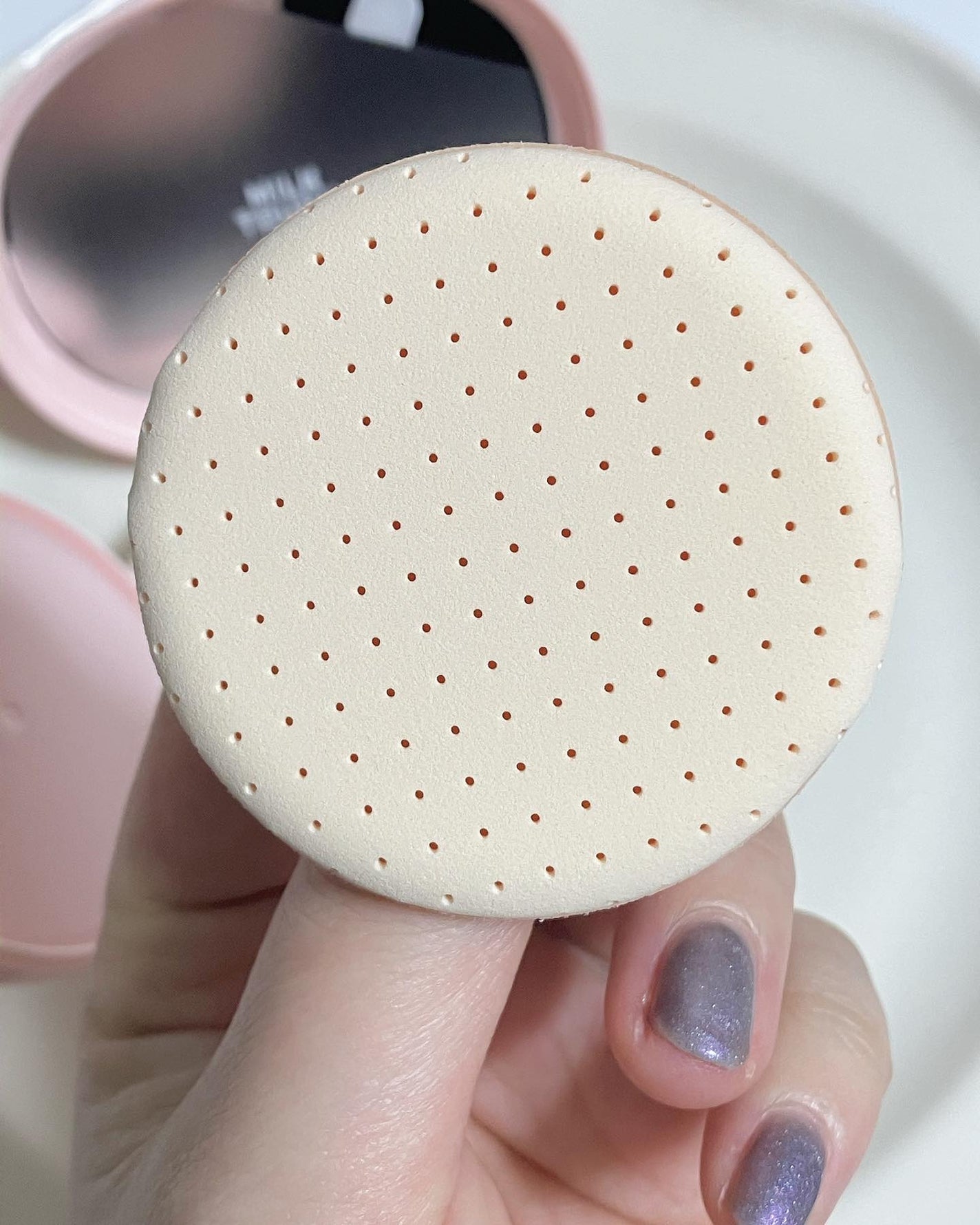 オールデイスキンフィットミルキーグロウクッション/Milk Touch/クッションファンデーションを使ったクチコミ(6枚目)