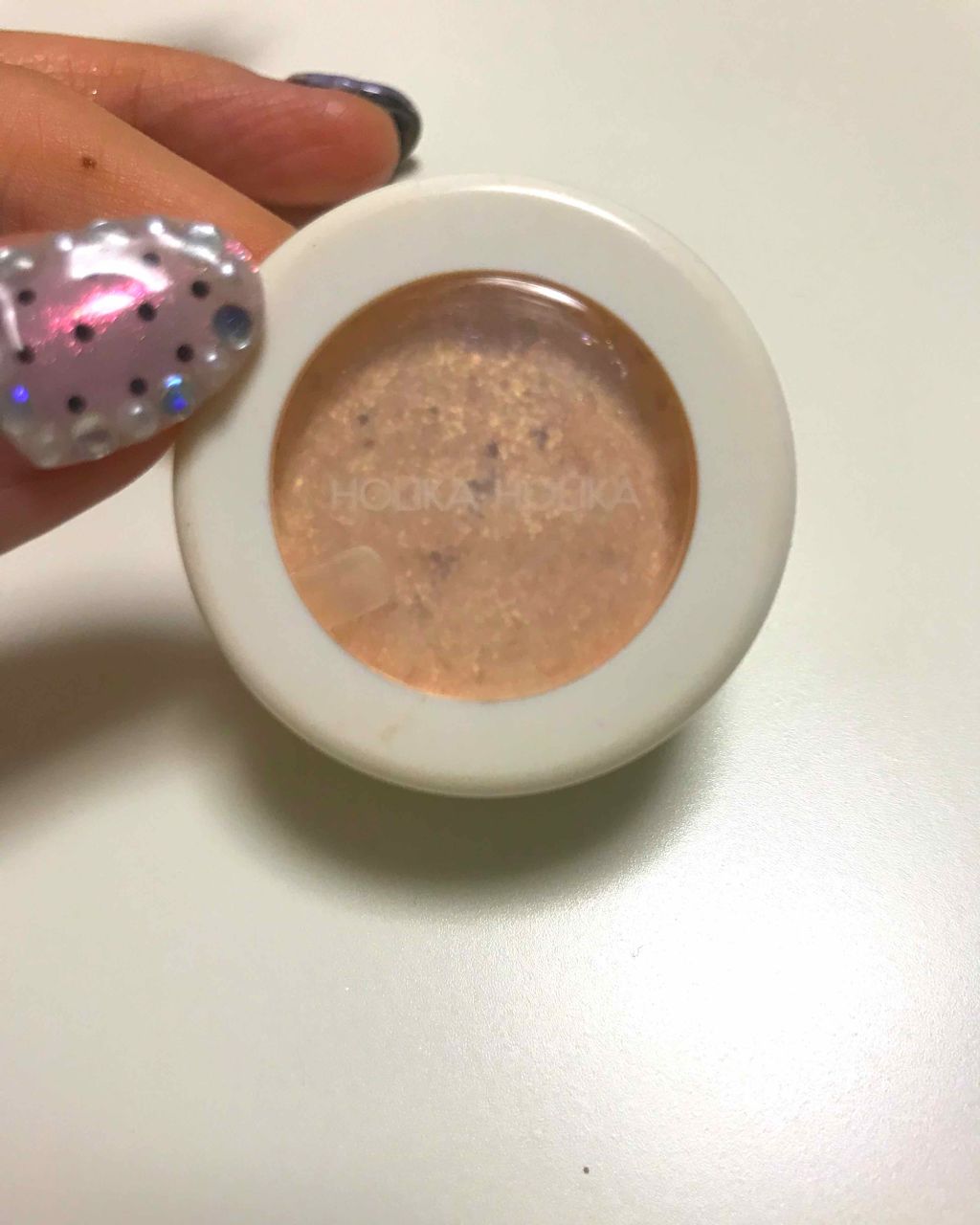 ホイルショックシャドウ/HOLIKA HOLIKA/単色アイシャドウを使ったクチコミ(1枚目)