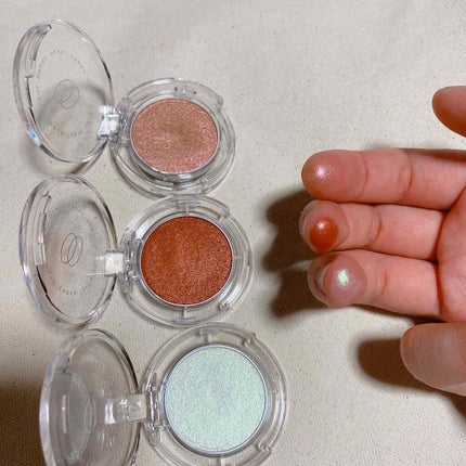 マルチグリッターカラー/ENBAN TOKYO/単色アイシャドウを使ったクチコミ(8枚目)