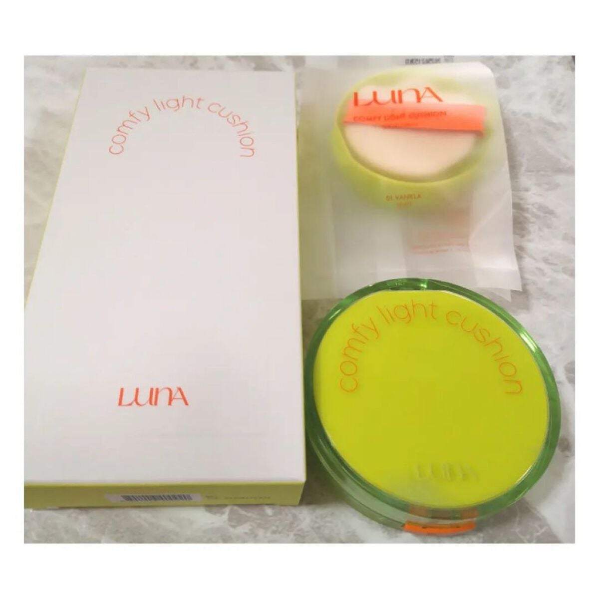 コンフィーライトクッション/LUNA/クッションファンデーションを使ったクチコミ(5枚目)