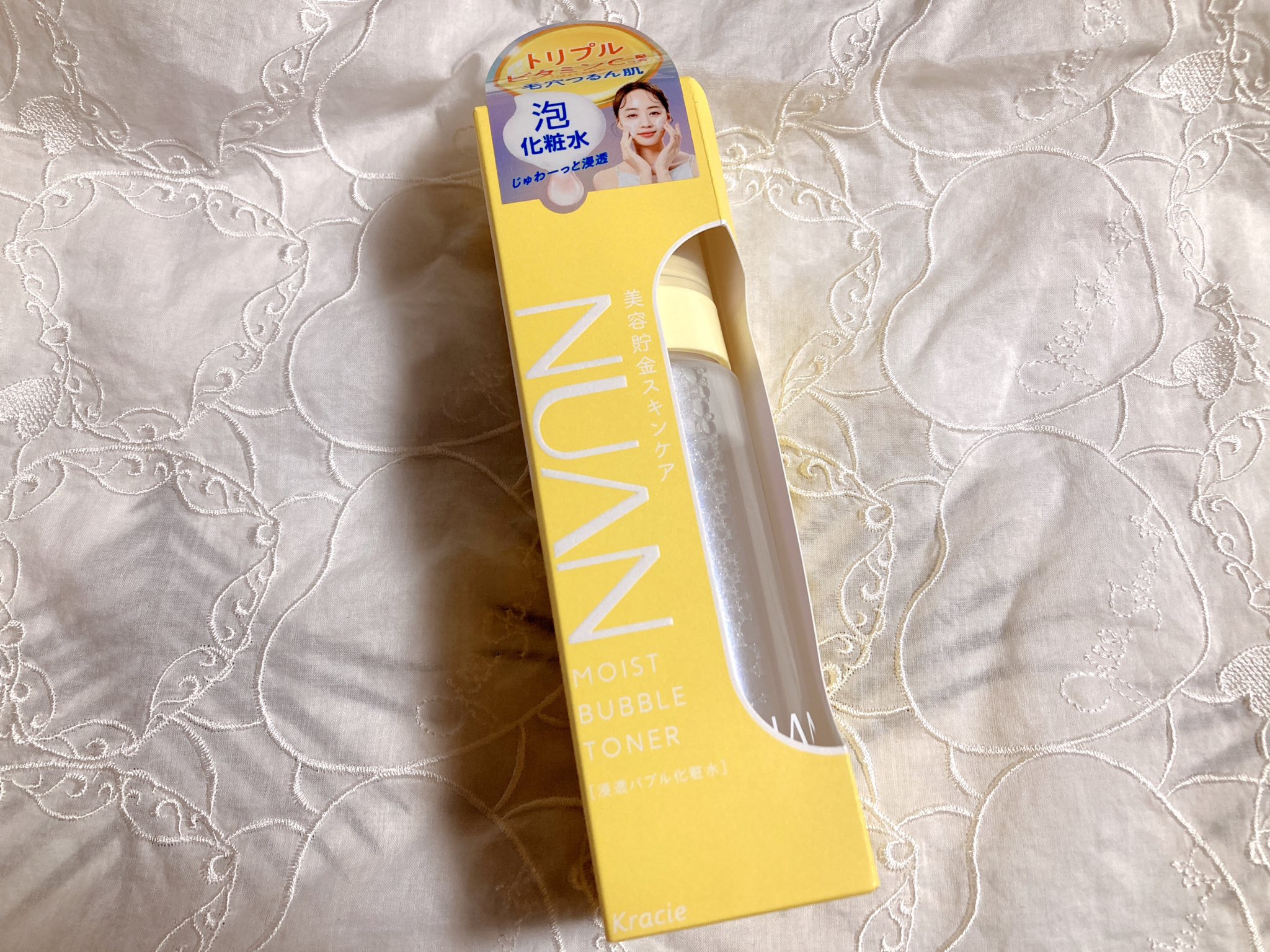 浸透バブル化粧水/NUAN/化粧水を使ったクチコミ（1枚目）