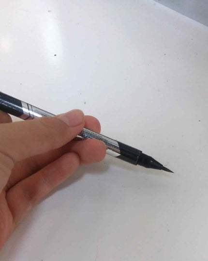 ダブルラインフェイカー/KATE/リキッドアイライナーを使ったクチコミ(2枚目)