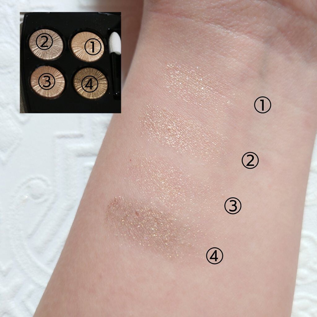 レ キャトル オンブル/CHANEL/アイシャドウパレットを使ったクチコミ(4枚目)