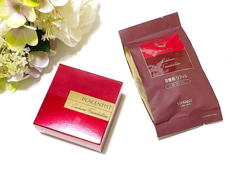 プラセンティストクッションファンデーション/ステファニー/クッションファンデーションを使ったクチコミ（1枚目）
