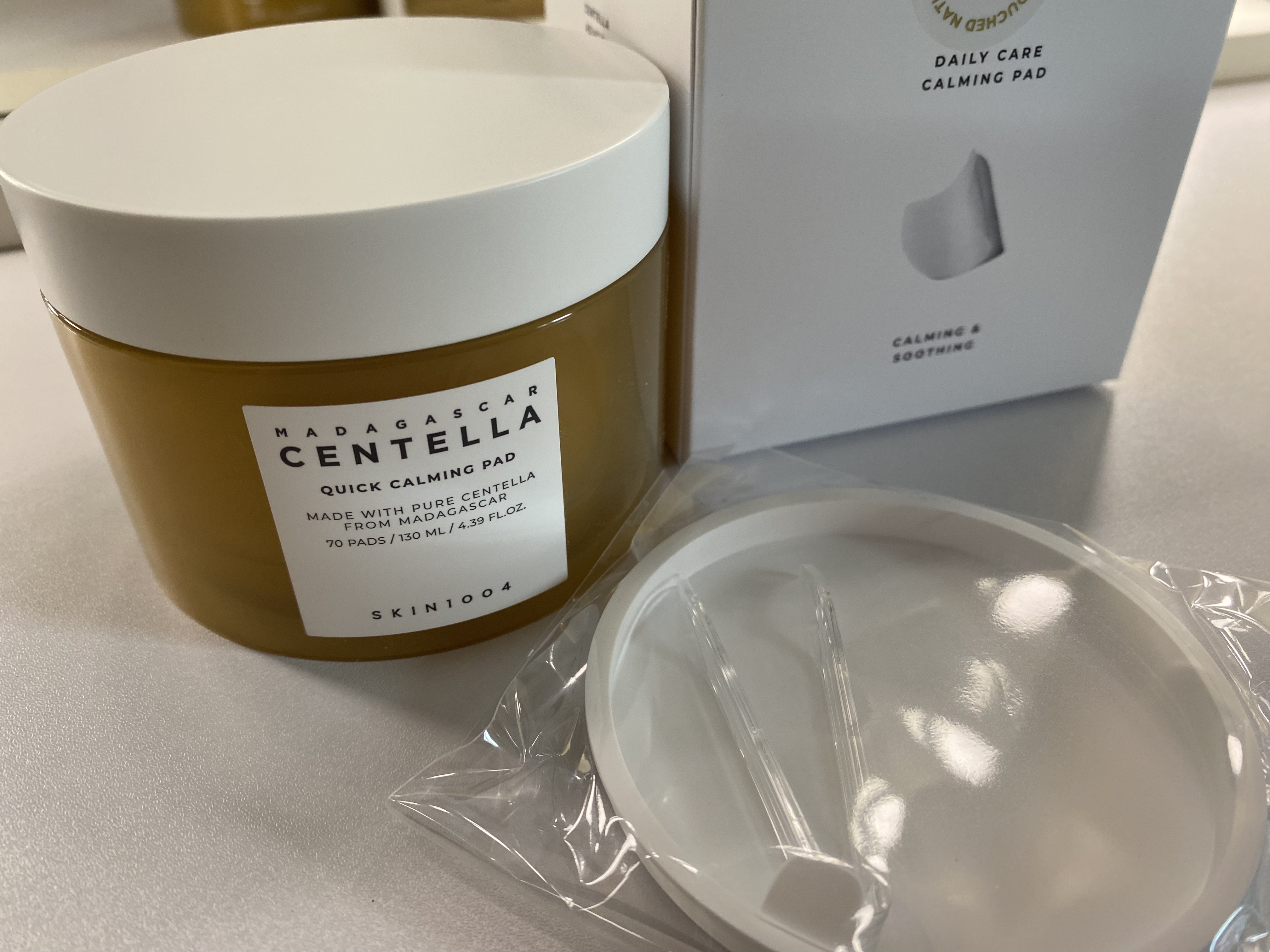 センテラ クイックカーミングパッド/SKIN1004/トナーパッドを使ったクチコミ（1枚目）