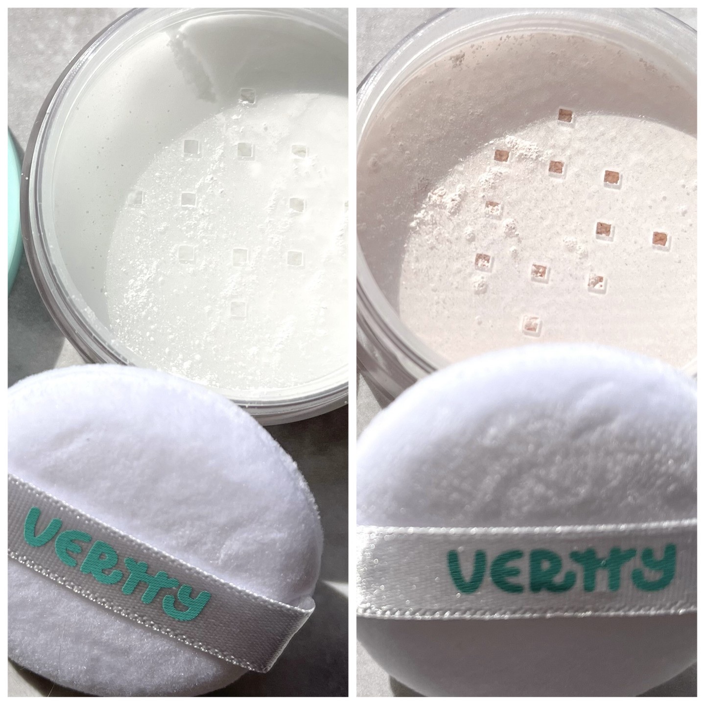 ノーセバムミントブラーパウダー /Vertty/ルースパウダーを使ったクチコミ（2枚目）