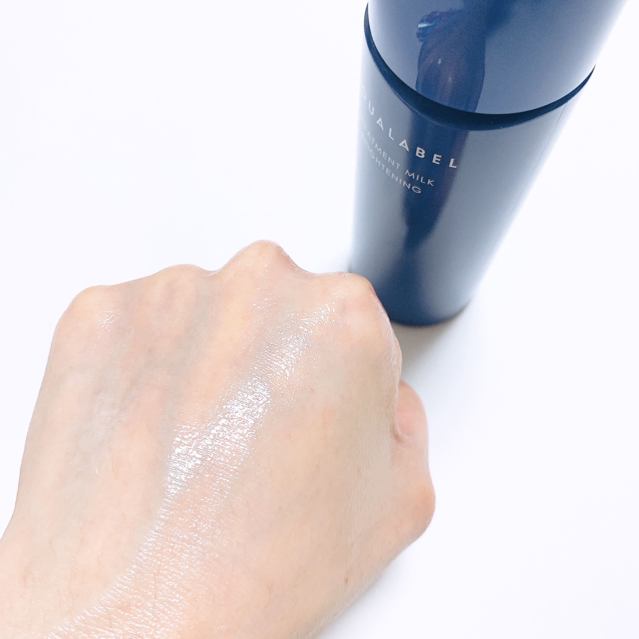 トリートメントミルク（ブライトニング）とてもしっとり/アクアレーベル/乳液を使ったクチコミ（3枚目）