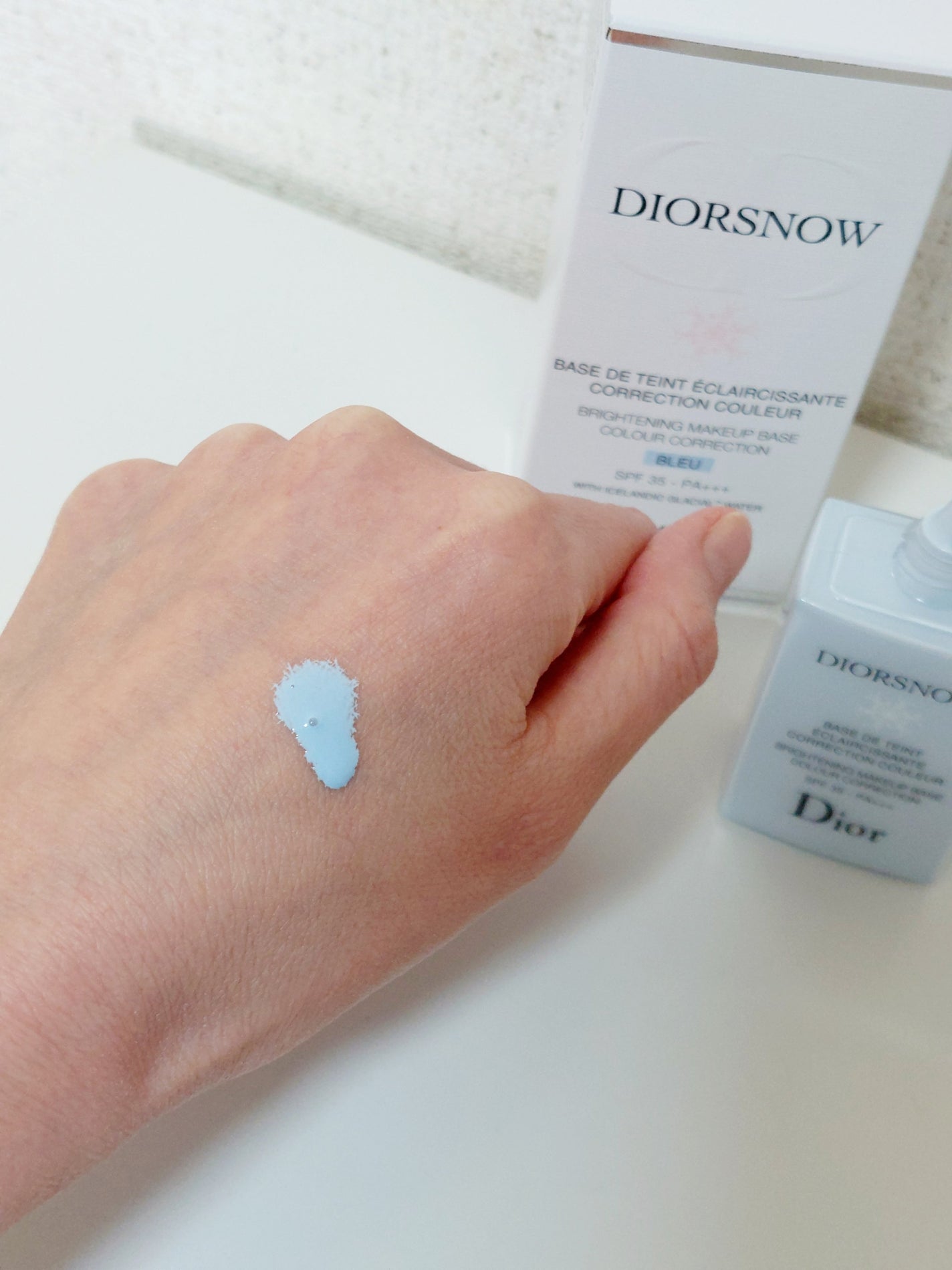 【旧】スノー メイクアップ ベース UV35 SPF35/PA+++/Dior/化粧下地を使ったクチコミ(2枚目)