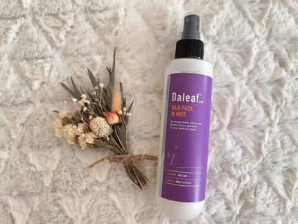 ヘアパック in ミスト/Daleaf/ヘアミルクを使ったクチコミ(1枚目)