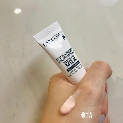 UV エクスペール トーン アップ ローズ/LANCOME/日焼け止め・UVケアを使ったクチコミ(2枚目)