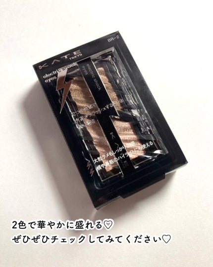 エレクトリックショックアイズ /KATE/アイシャドウパレットを使ったクチコミ(9枚目)