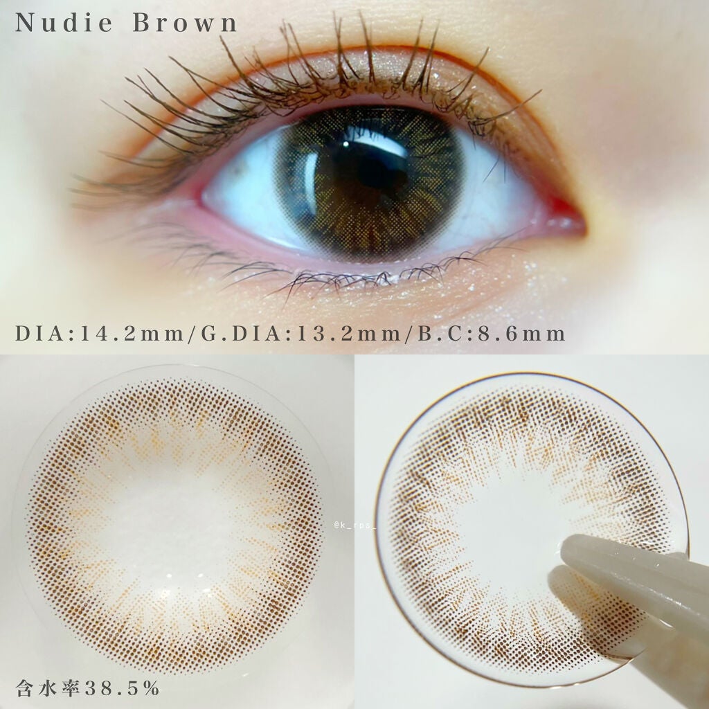 Rluuchy Oneday/Torico Eye./カラーコンタクトレンズを使ったクチコミ(2枚目)