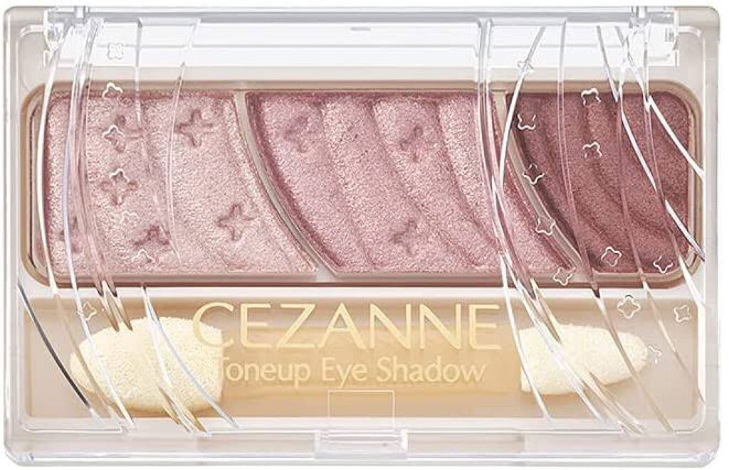 トーンアップアイシャドウ/CEZANNE/アイシャドウパレットを使ったクチコミ（1枚目）