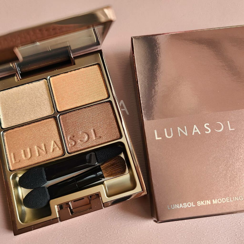 スキンモデリングアイズ/LUNASOL/アイシャドウパレットを使ったクチコミ(1枚目)