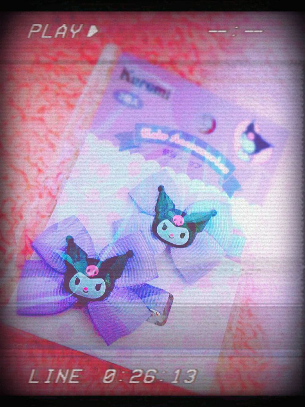 クロミちゃんヘアクリップ/DAISO/ヘアアクセサリーを使ったクチコミ（1枚目）