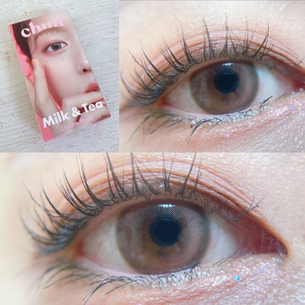 chuuLENS Milk&Tea 1day/chuu LENS/ワンデー(1DAY)カラコンを使ったクチコミ(3枚目)
