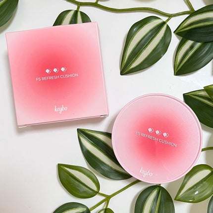F5 リフレッシュクッション/keybo/クッションファンデーションを使ったクチコミ(6枚目)