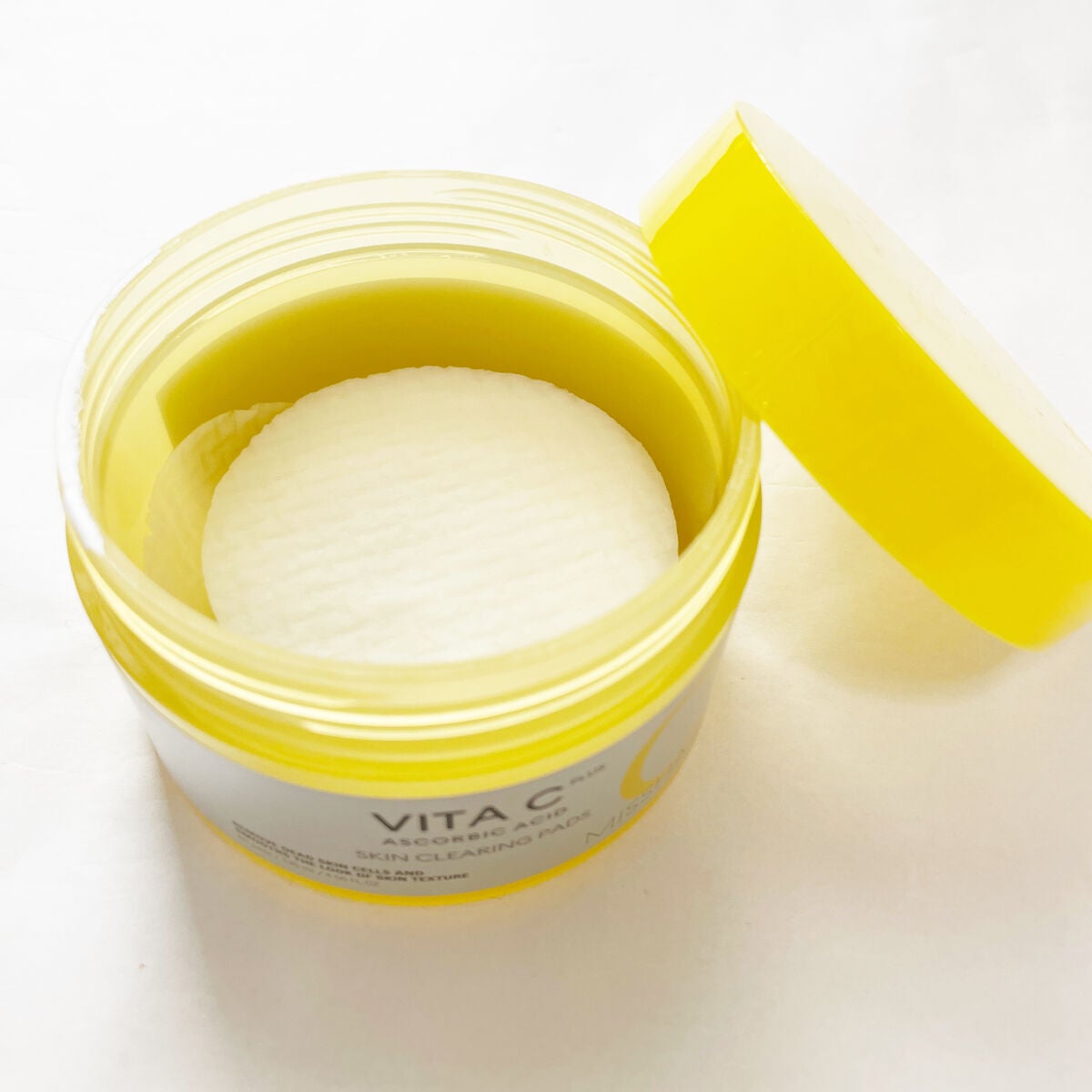 ビタCプラスアスコルビン酸スキンクリアリングパッド/MISSHA/トナーパッドを使ったクチコミ(2枚目)