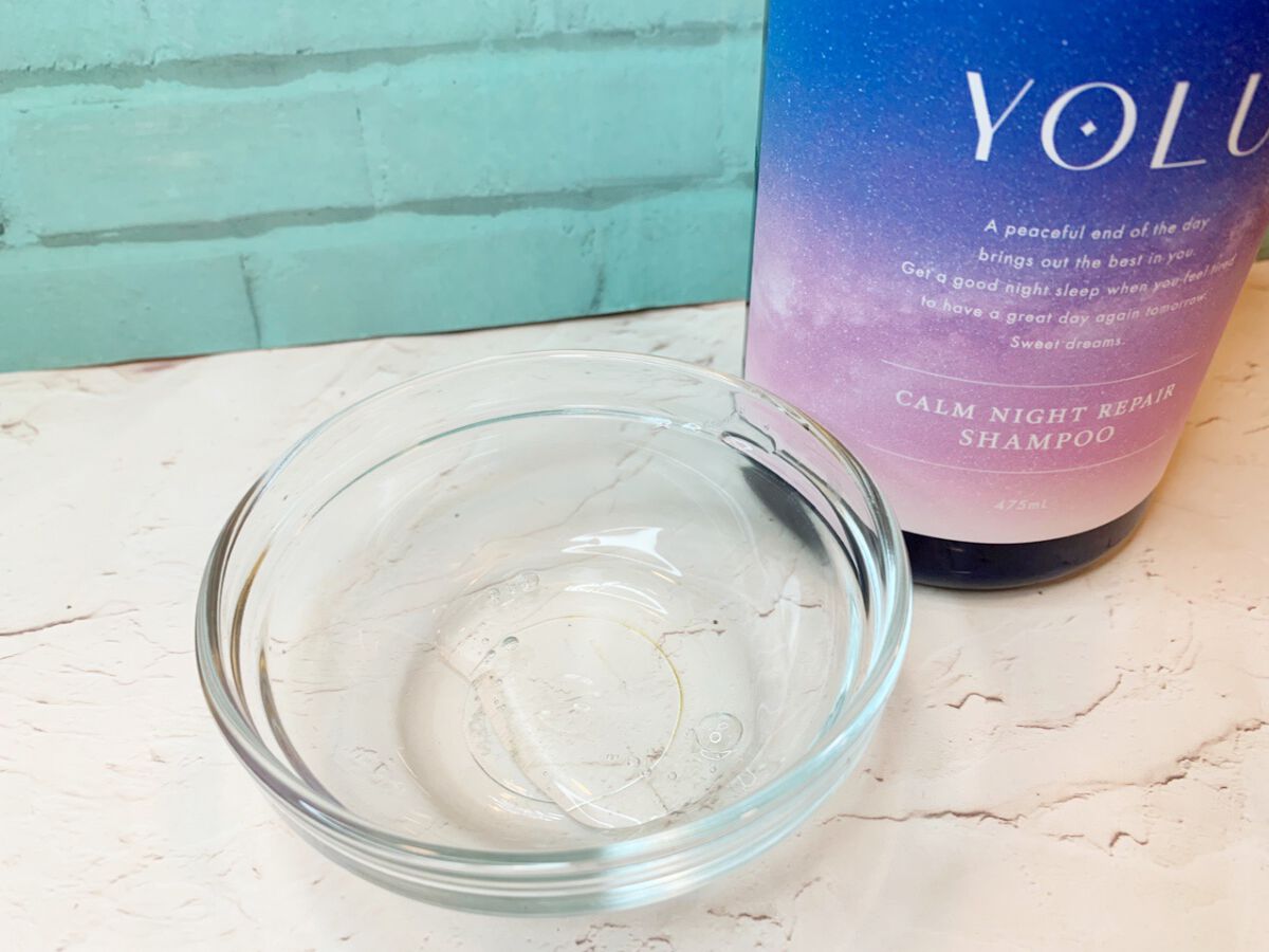 カームナイトリペアシャンプー/トリートメント/YOLU/市販シャンプーを使ったクチコミ(2枚目)