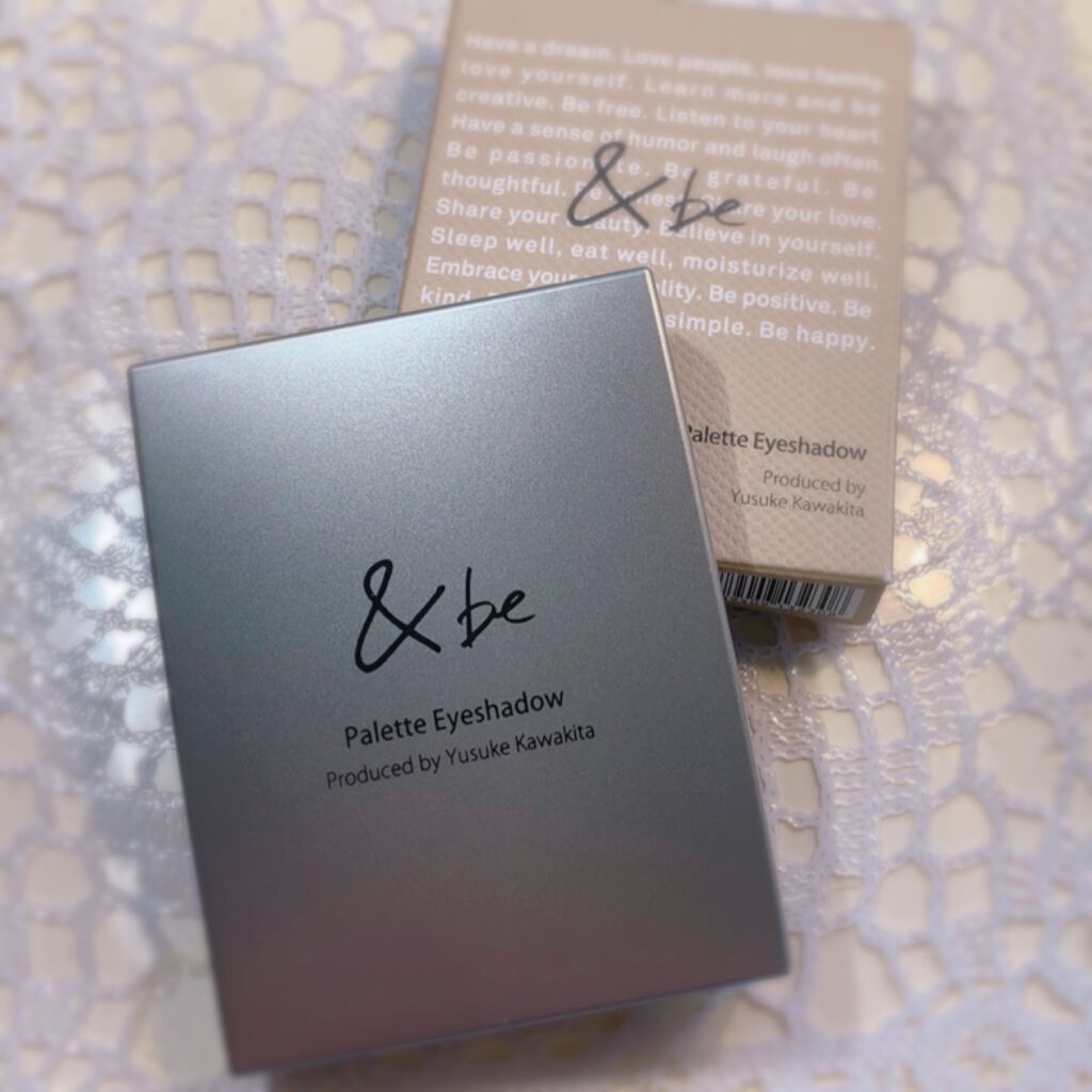 パレットアイシャドウ サンライズブラウン/＆be/アイシャドウパレットを使ったクチコミ（3枚目）