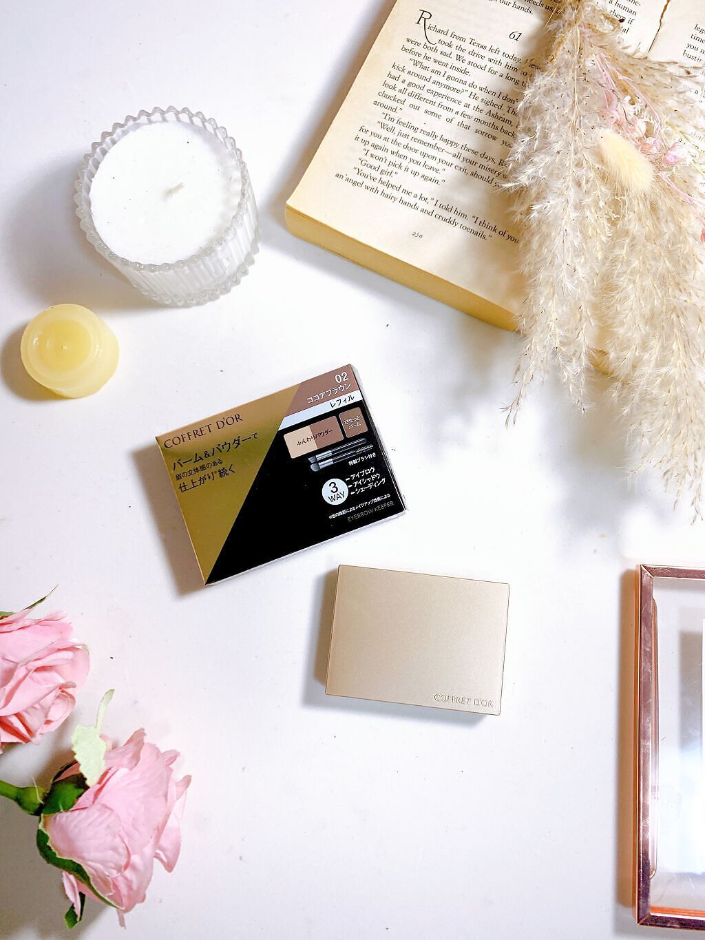 アイブロウキーパー/コフレドール/パウダーアイブロウを使ったクチコミ(7枚目)