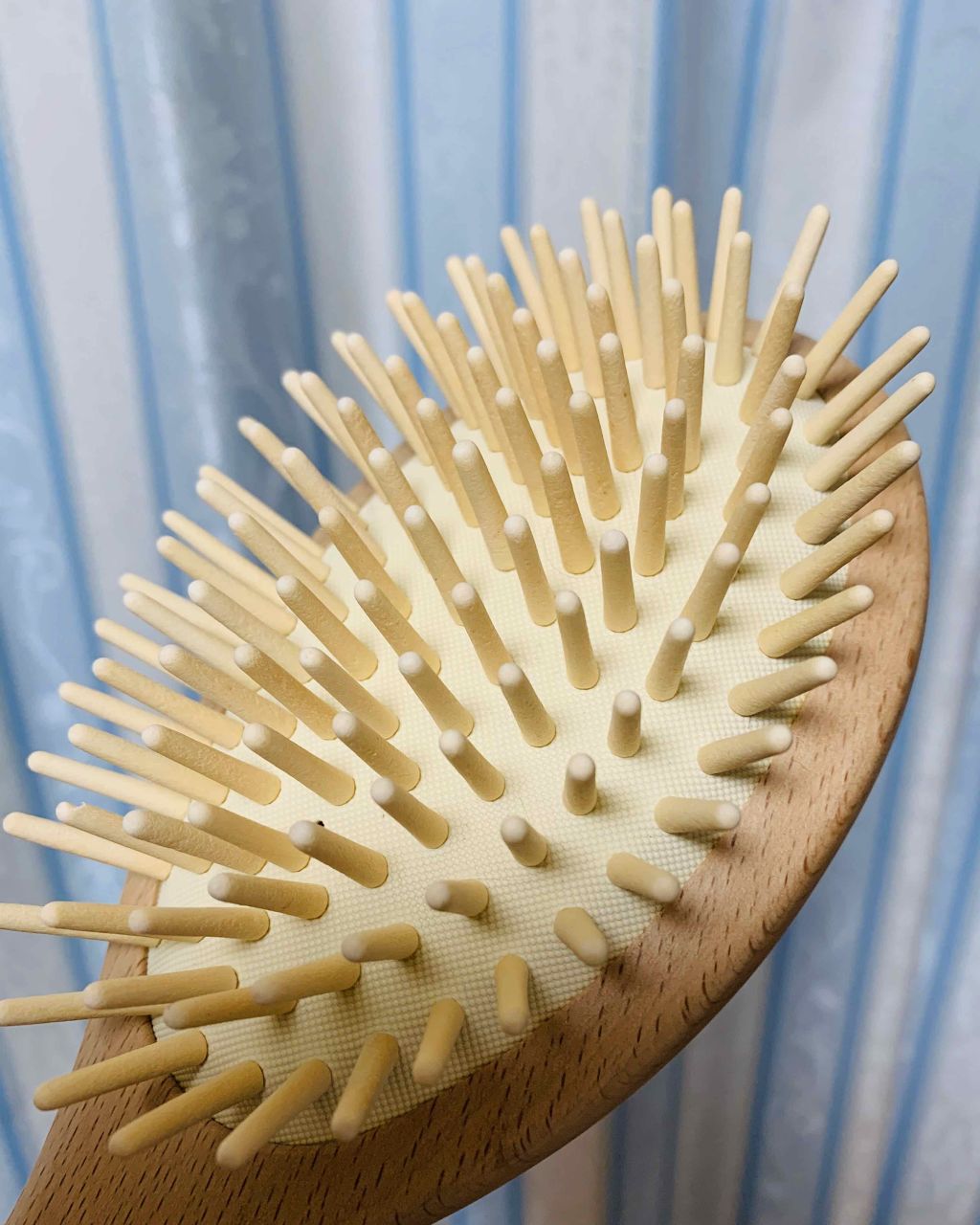 木柄頭皮ケアブラシ/無印良品/スカルプブラシ by やまかな