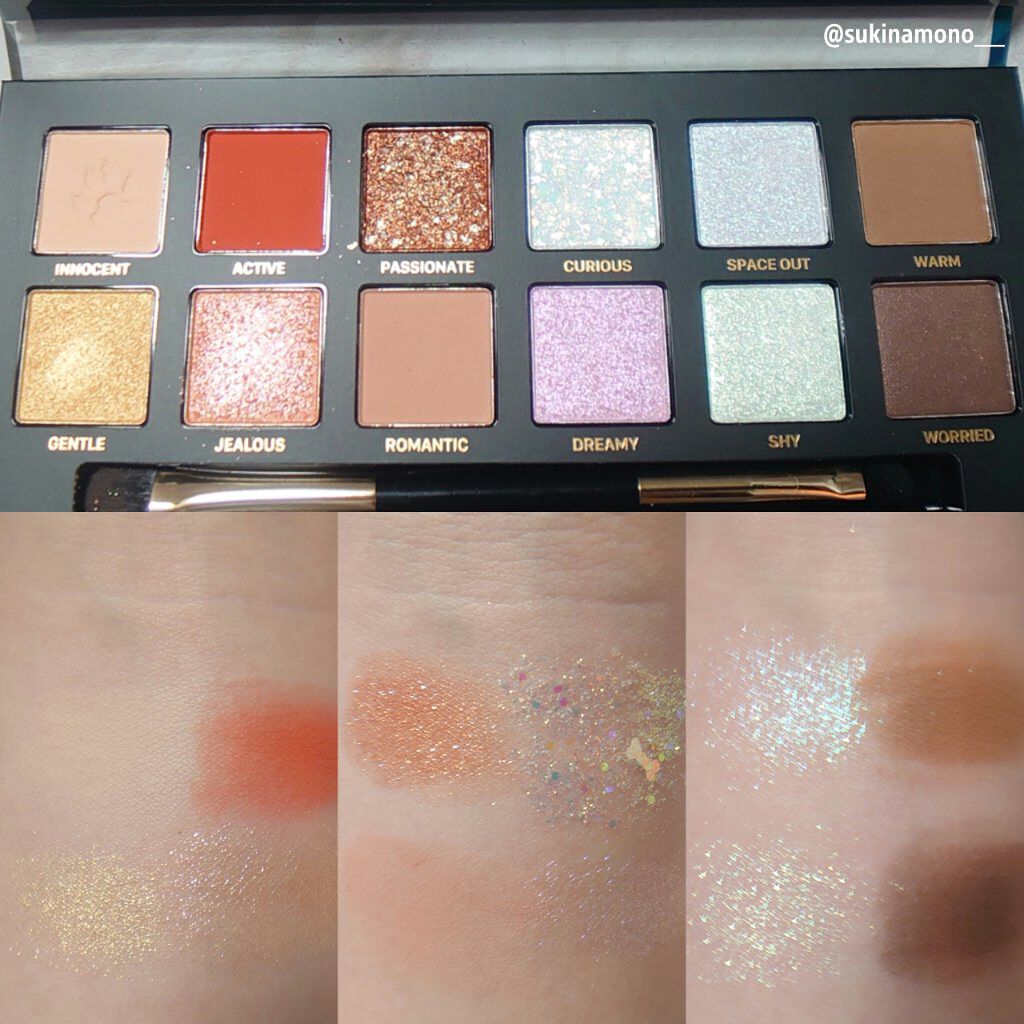 エクスプローラ12色 動物アイシャドウパレット/PERFECT DIARY/アイシャドウパレットを使ったクチコミ（2枚目）
