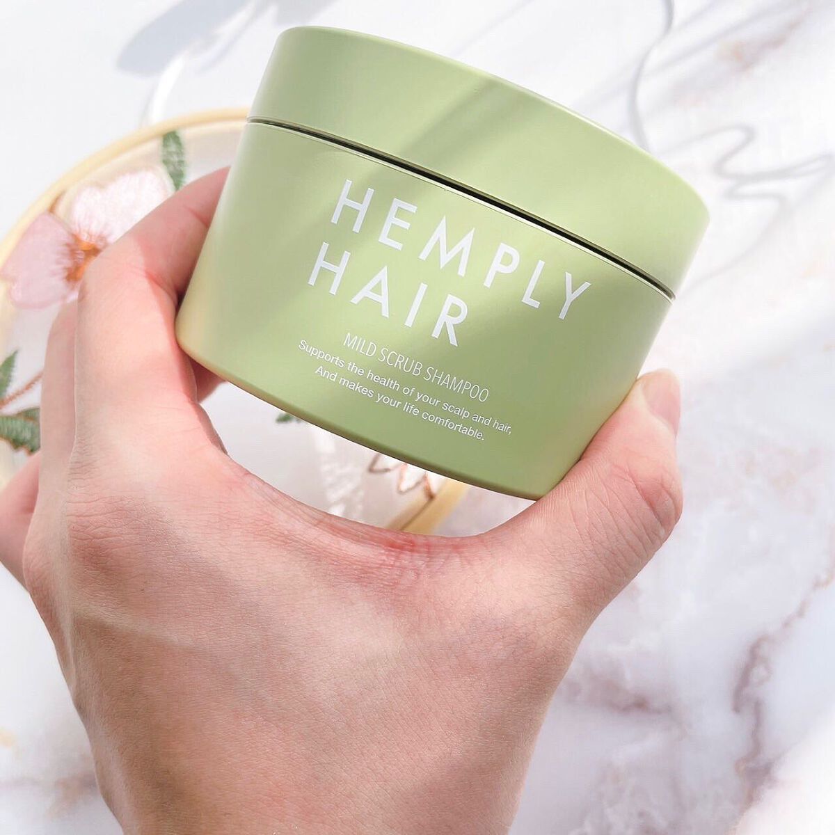 マイルドスクラブシャンプー/HEMPLY HAIR/市販シャンプーを使ったクチコミ(6枚目)