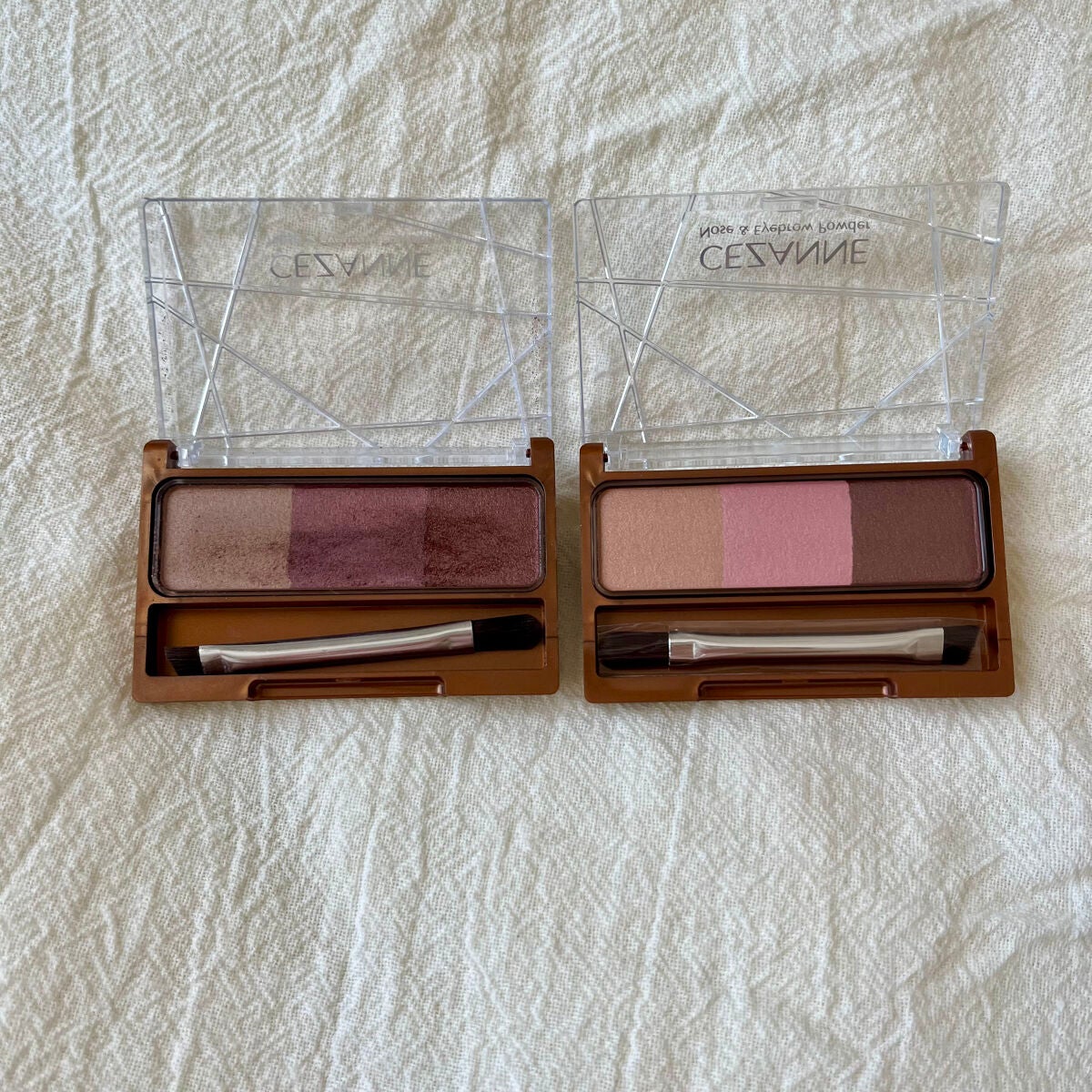 ノーズ&アイブロウパウダー/CEZANNE/パウダーアイブロウを使ったクチコミ(3枚目)