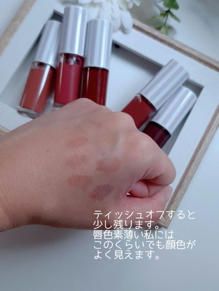 ケアオイルティントリップ/CandyDoll/リップティントを使ったクチコミ(4枚目)