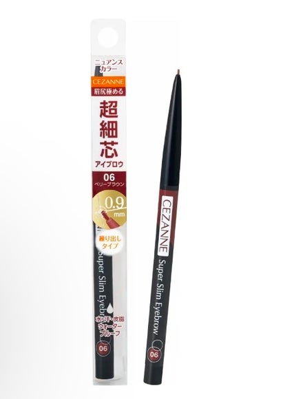 超細芯アイブロウ 06 ベリーブラウン/CEZANNE/アイブロウペンシルの画像