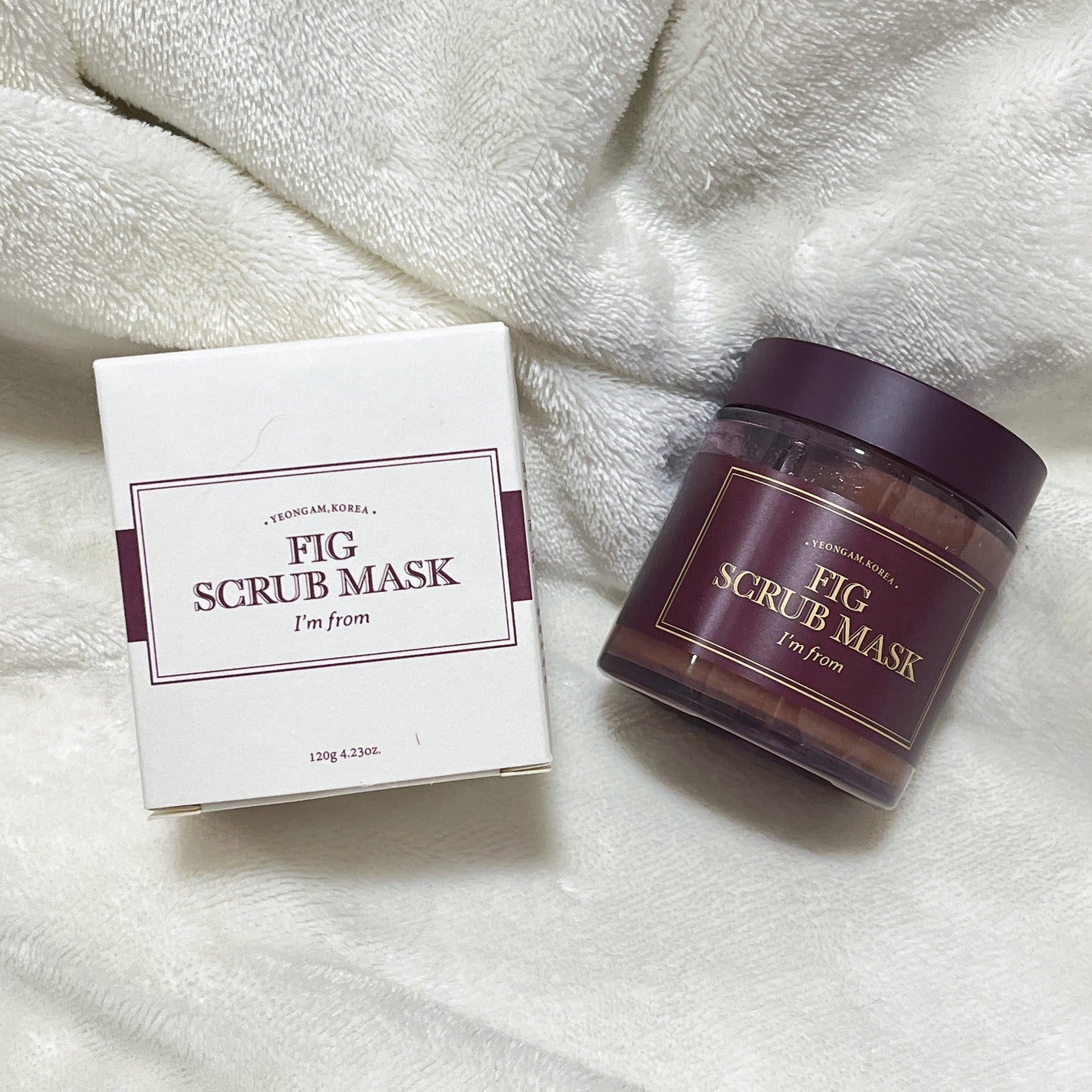 フィグスクラブマスク/I'm from/スクラブ・ゴマージュを使ったクチコミ(2枚目)