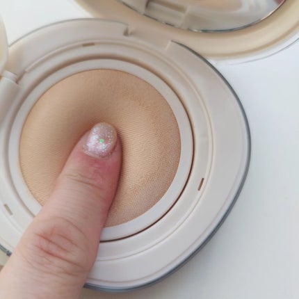 ブリージンググロークッション/Healus/クッションファンデーションを使ったクチコミ(4枚目)