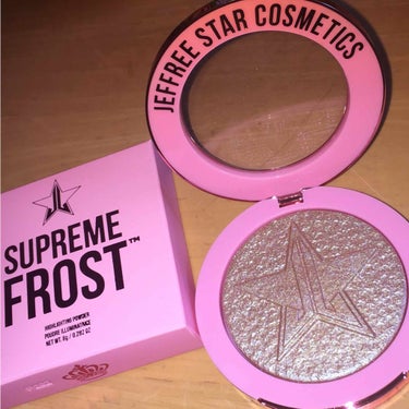 Jeffree star supreme frost/Jeffree Star Cosmetics/ハイライトを使ったクチコミ（1枚目）