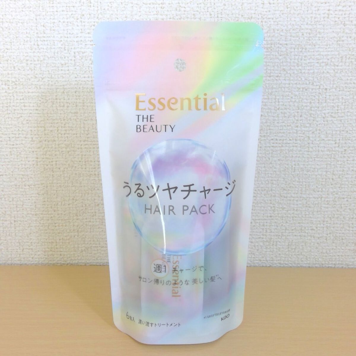 ザビューティ うるツヤチャージヘアパック/エッセンシャル/ヘアマスク・ヘアパックを使ったクチコミ（1枚目）