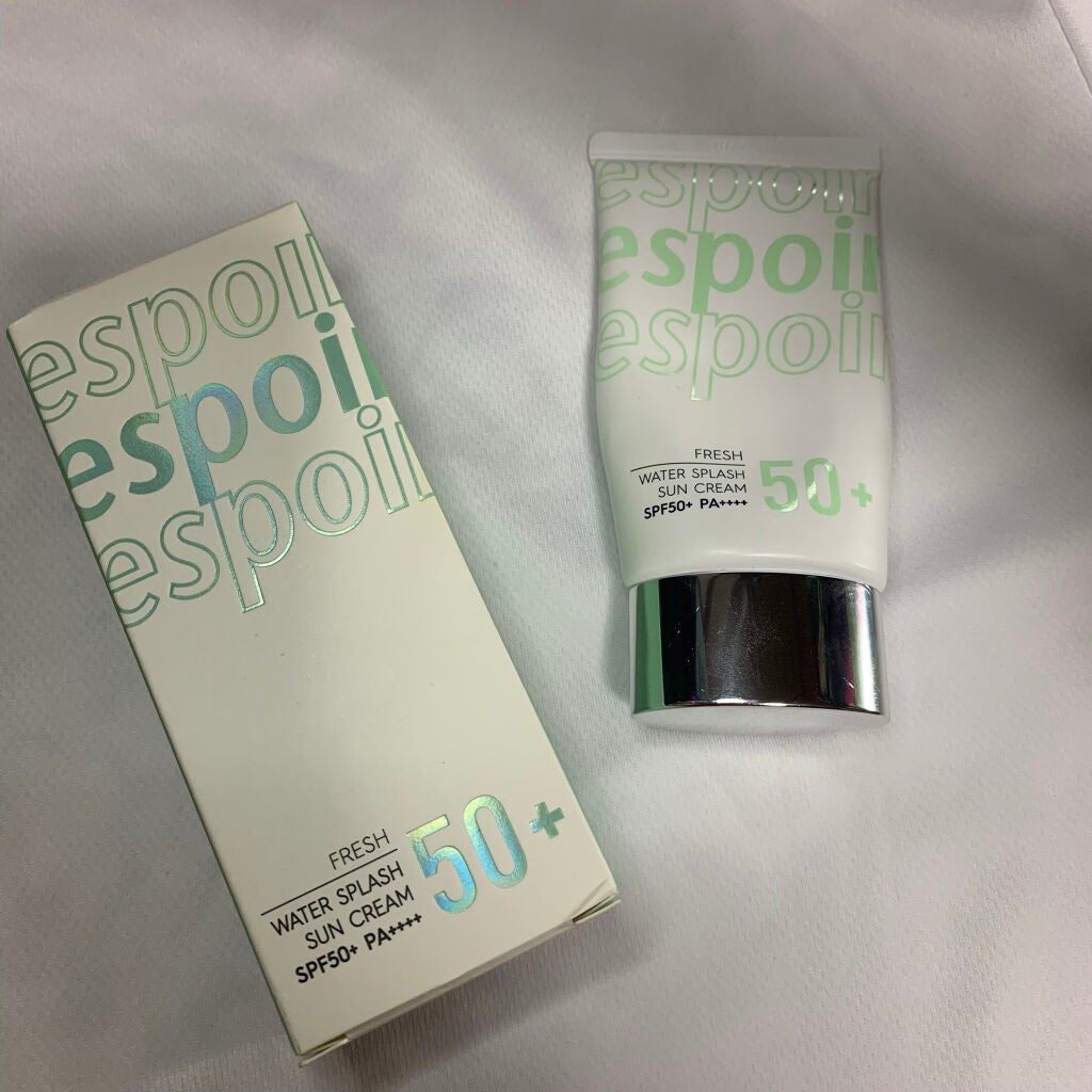 ウォータースプラッシュサンクリーム/espoir/日焼け止め・UVケアを使ったクチコミ(1枚目)