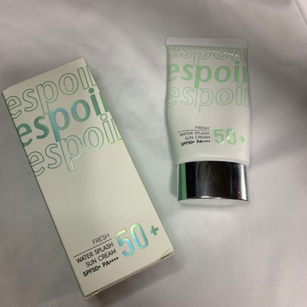 ウォータースプラッシュサンクリーム/espoir/日焼け止め・UVケアを使ったクチコミ(1枚目)