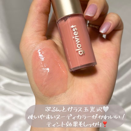 ドリームグローティンテッド リップオイル/glowiest/リップグロスを使ったクチコミ(7枚目)