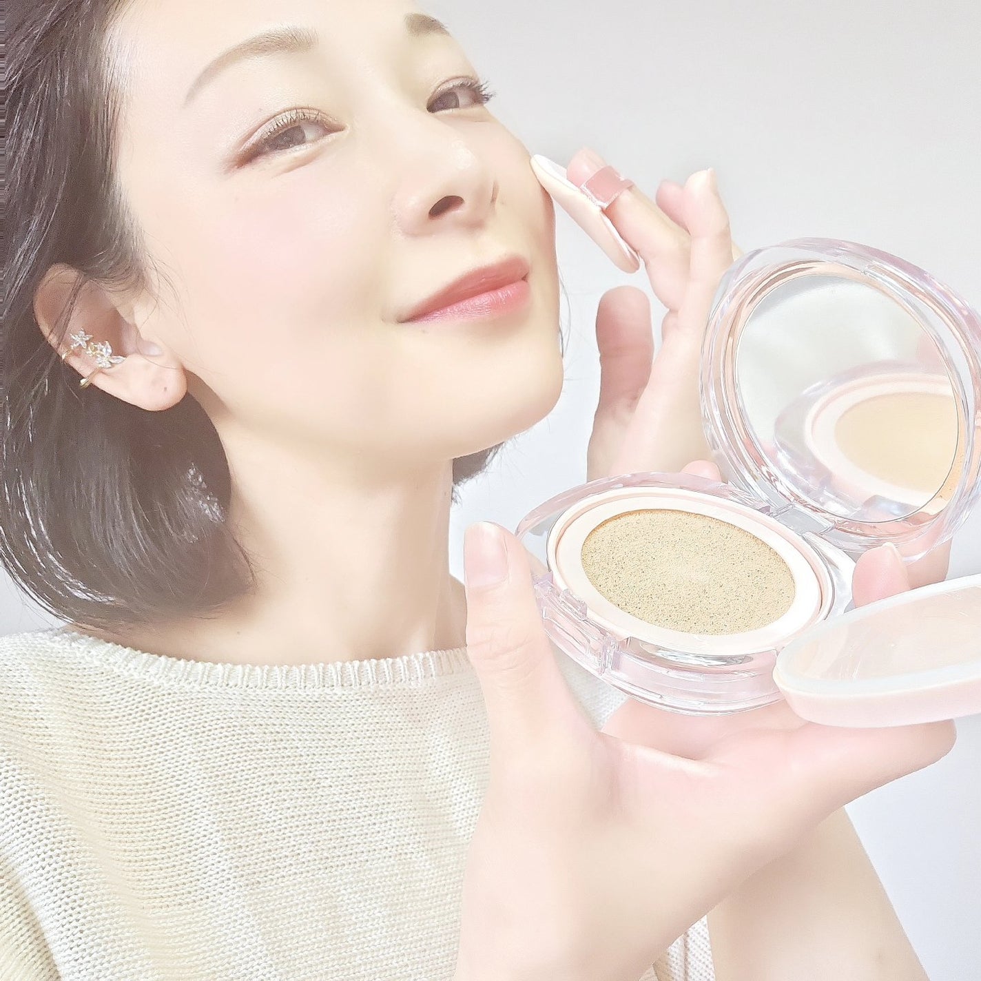 アリウル インクフェザーカバーラスティングクッション/Ariul/クッションファンデーションを使ったクチコミ(1枚目)