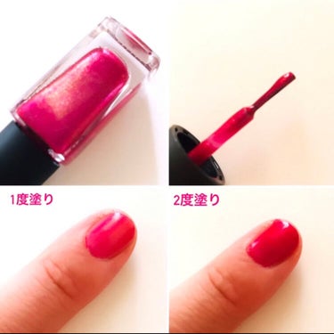 ネイルホリック ネイルホリック Luxury colorのクチコミ「
▪️NAIL HOLIC▪️
ネイルカラー : RO605


こちらは、細かなゴールドラメ.....」（2枚目）